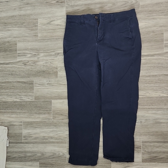 Women's Navy Pants - Picture 1 of 4